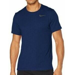 Mens Nike Breathe Training Dri-Fit Short Sleeve T-Shirt Size Large CN9811 492